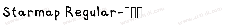 Starmap Regular字体转换